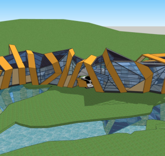 现代其它小公建 公园驿站